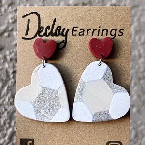 Handmade polymer Clay Earrings